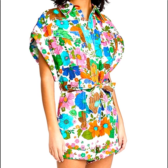 Zimmermann Cuffed Playsuit - Picture 6 of 9